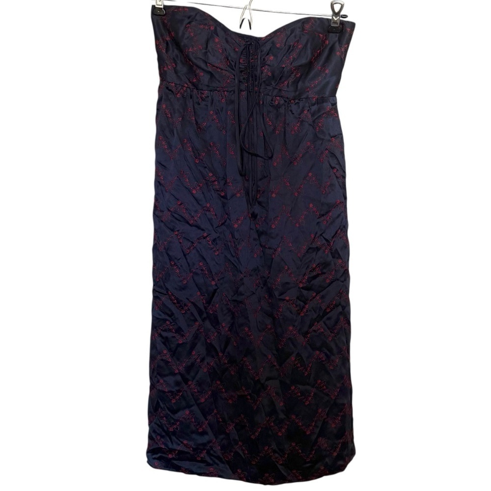 Betsey Johnson New York Vintage Halter Silk Dress